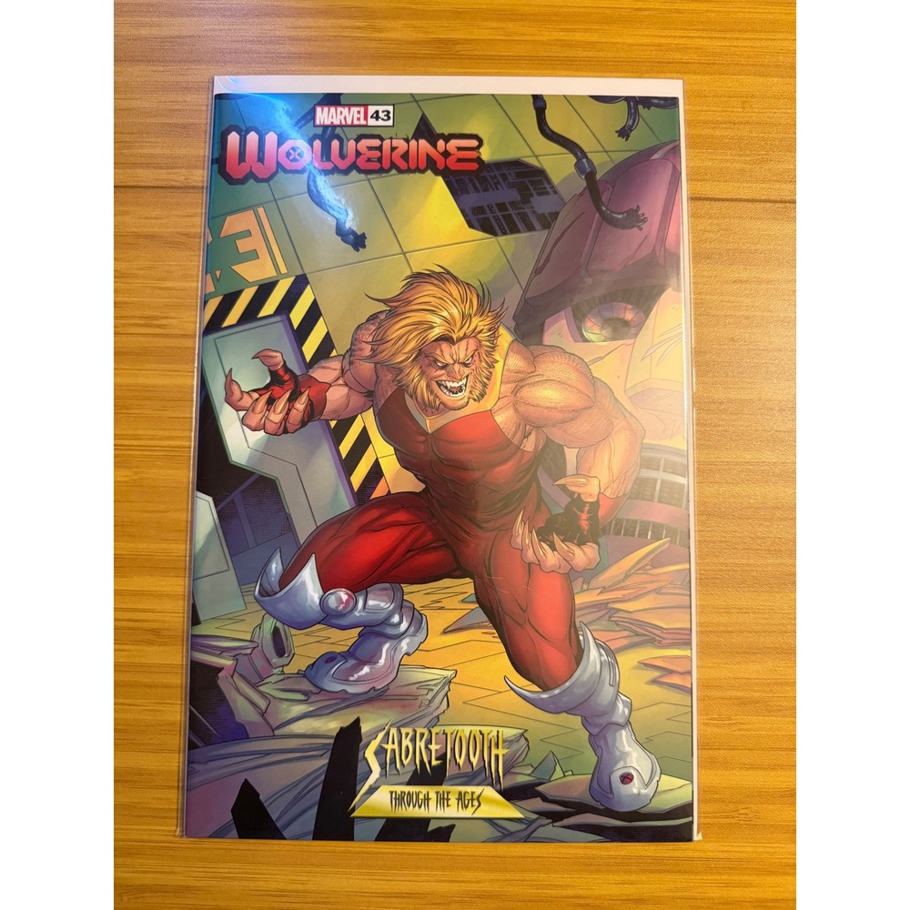 Marvel Comics Wolverine 43 Sabretooth Through the Ages Modern Age 2024 MCU X-Men